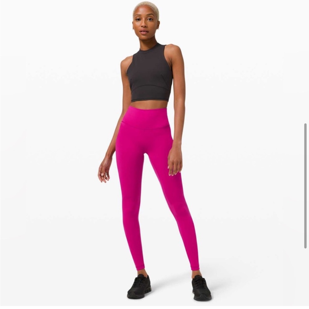 Lululemon align Ripened Raspberry Leggings, size 4